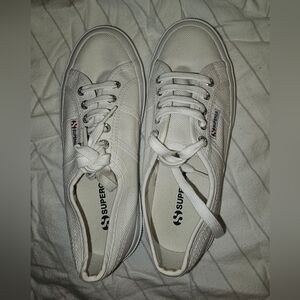 Superga Women's White Sneakers